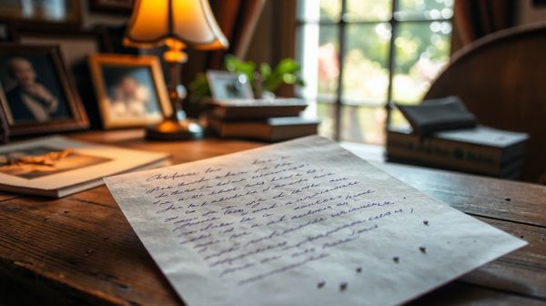 Exemples touchants de lettres de condoléances pour un cousin