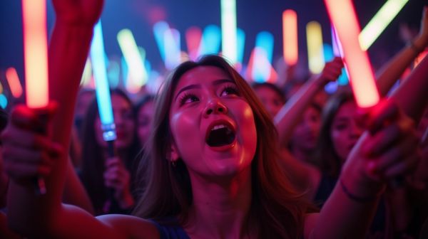 Pourquoi les lightsticks K-pop font briller votre passion au concert